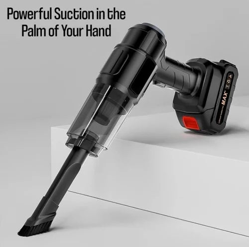 Portable Wireless Car Vacuum Cleaner – Powerful Handheld Mini Cleaner for Instant Cleaning