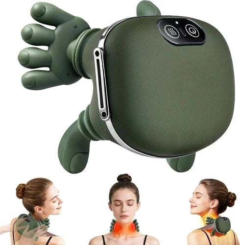 Rechargeable Neck & Shoulder Massager with Bionic Kneading