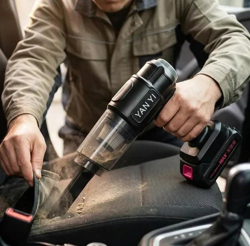 Portable Wireless Car Vacuum Cleaner – Powerful Handheld Mini Cleaner for Instant Cleaning